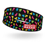 French Bulldog Headband - Neon Frenchies - M
