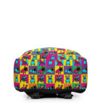 French Bulldog Backpack - Electric Pop - Image 6