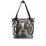 French Bulldog Tote Bag - Hypnotic - Image 5