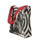 French Bulldog Tote Bag - Hypnotic - Image 3