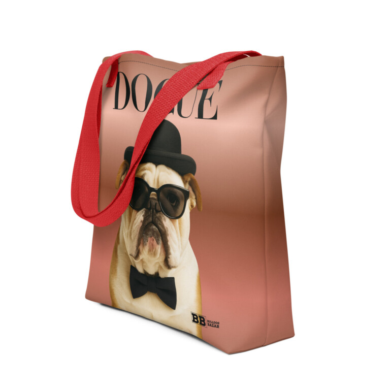 english bulldog tote bag - dogue