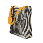 French Bulldog Tote Bag - Hypnotic - Image 4