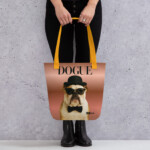 English Bulldog Tote Bag - DOGUE - Image 5