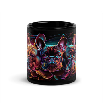 French Bulldog Mug – Neon