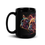 French Bulldog Mug – Neon - 15 oz