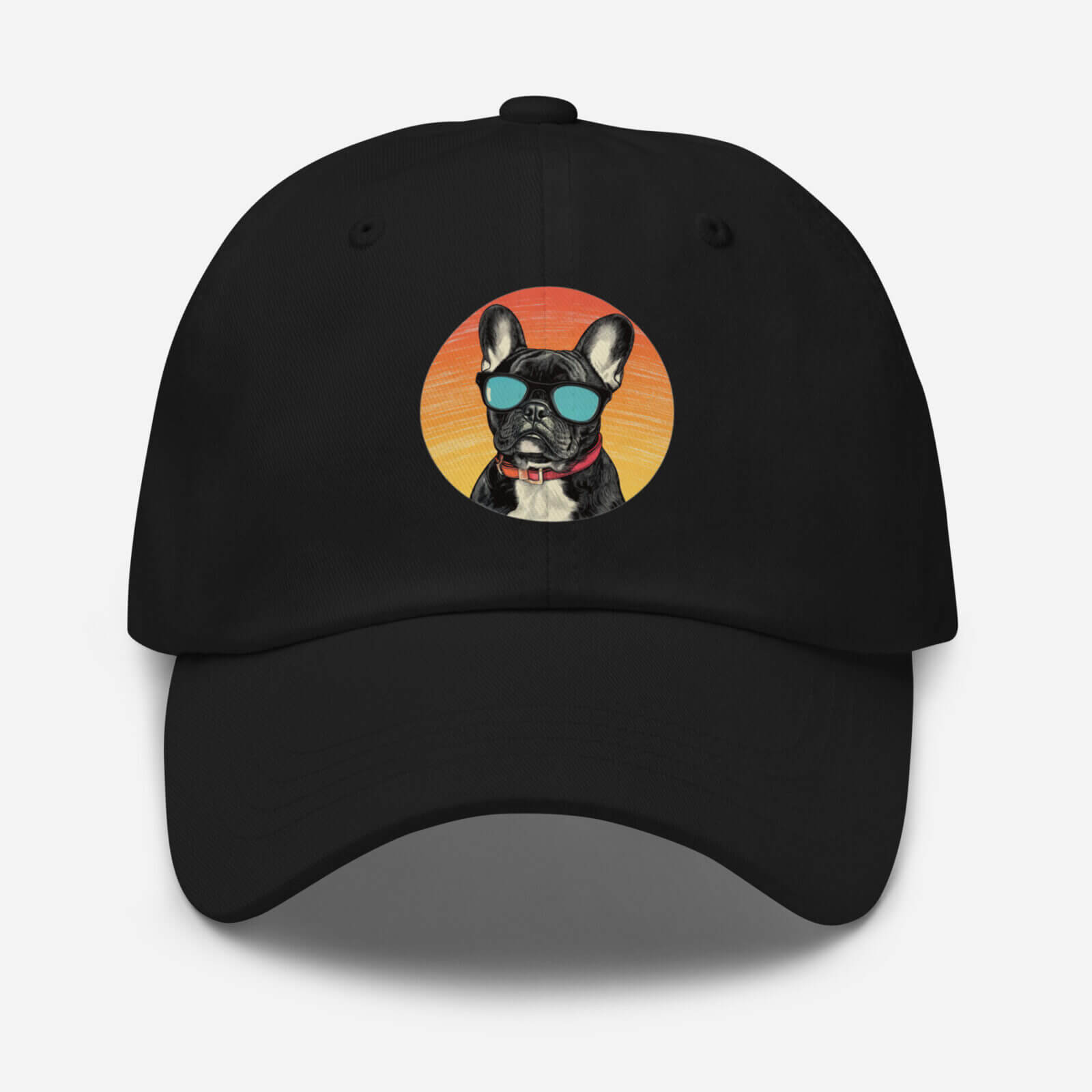 classic-dad-hat-black-front-691d680c01c12.jpg French Bulldog Dad Hat - Round 44 - Image 1