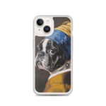 French Bulldog Case for iPhone - Pearl Earring - Image 8
