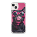 French Bulldog Case for iPhone - Bubblegum - Image 2
