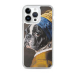 French Bulldog Case for iPhone - Pearl Earring - Image 4