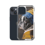 French Bulldog Case for iPhone - Pearl Earring - Image 17