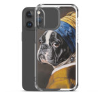 French Bulldog Case for iPhone - Pearl Earring - Image 13