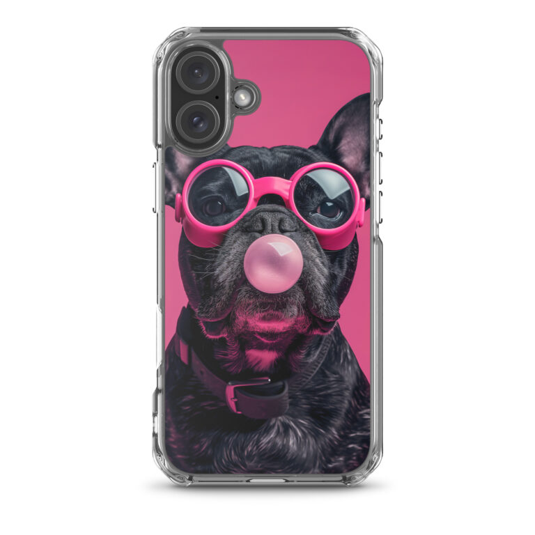 french bulldog case for iphone - bubblegum