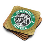 English Bulldog Coaster - Starbully Coffee