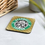 English Bulldog Coaster - Starbully Coffee - Image 4