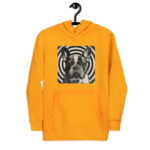 French Bulldog Hoodie - Hypnotic - Team Gold, XL