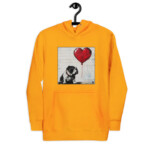 English Bulldog Hoodie - Bullksy - Team Gold, 2XL