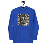 French Bulldog Hoodie - Hypnotic - Team Royal, L