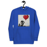 English Bulldog Hoodie - Bullksy - Team Royal, M