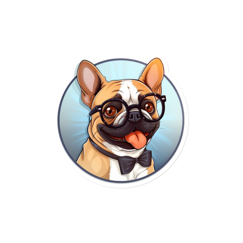 French Bulldog Magnet - Round 13 - 4x4