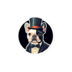 French Bulldog Magnet - Round 3 - Image 3