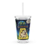 English Bulldog Plastic Tumbler - Not Lifting