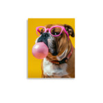 English Bulldog Poster - Bubblegum - Image 5