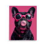 French Bulldog Poster - Bubblegum - Image 11