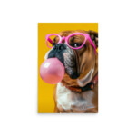 English Bulldog Poster - Bubblegum - Image 14