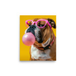 English Bulldog Poster - Bubblegum - Image 16
