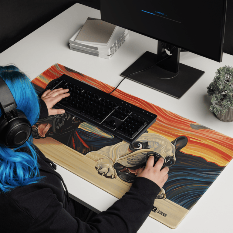French Bulldog Gaming Mouse Pad - The Bark
