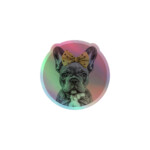 French Bulldog Holographic Sticker - Round 67 - Image 3