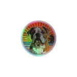 English Bulldog Holographic Sticker - Round 19 - Image 3