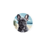 French Bulldog Sticker - Round 31 - 3x3
