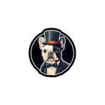 French Bulldog Sticker - Round 3 - Image 2