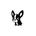 French Bulldog Sticker Sit 43 - Image 2