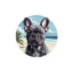 French Bulldog Sticker - Round 31 - 4x4