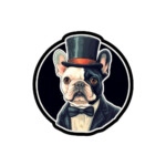 French Bulldog Sticker - Round 3 - Image 3