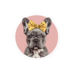 French Bulldog Sticker - Round 67 - Image 3