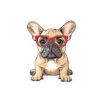 French Bulldog Sticker - Sit 92 - Image 3