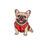 French Bulldog Sticker - Sit 53 - Image 3