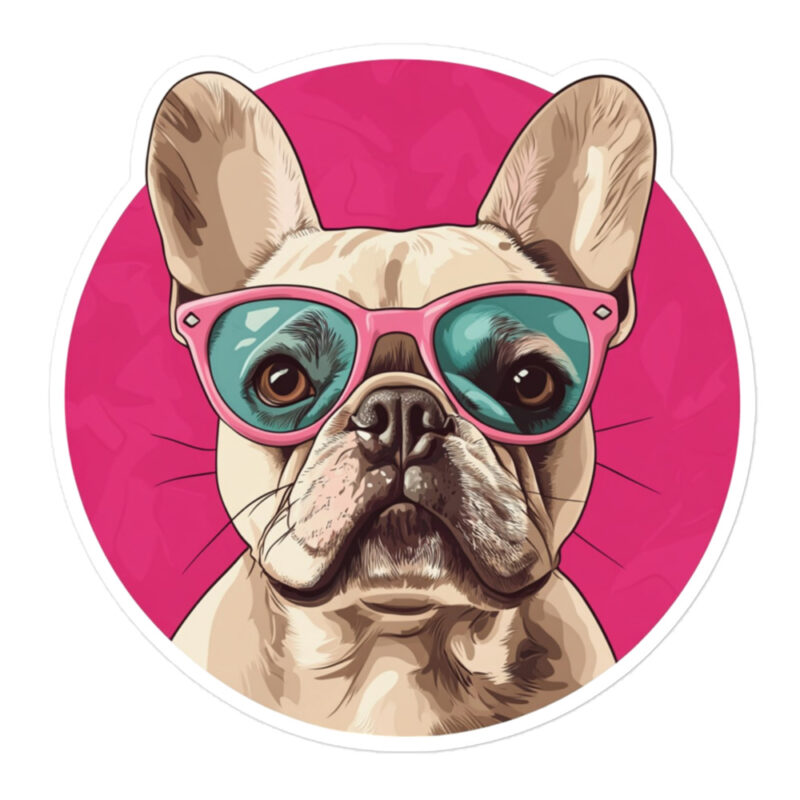 French Bulldog Sticker - Round 22