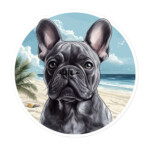 French Bulldog Sticker - Round 31
