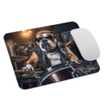 english bulldog mouse pad - bullneil peart