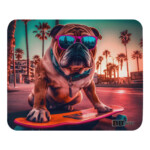 English Bulldog Mouse Pad - Skate - Image 4