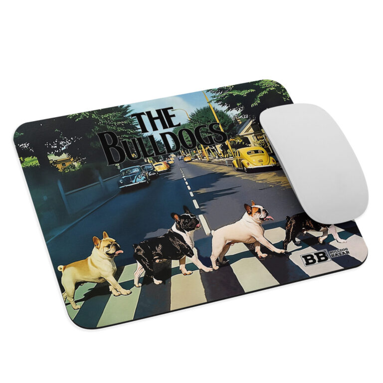 french bulldog mouse pad - the bulldogs