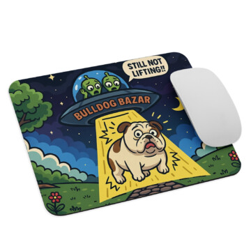 English Bulldog Mouse Pad - Not Lifting