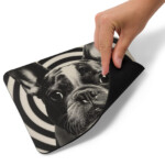 French Bulldog Mouse Pad - Hypnotic - Image 2