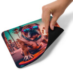 English Bulldog Mouse Pad - Skate - Image 2