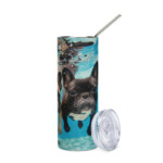 French Bulldog Stainless Steel Tumbler - Pardon My Splash - Image 2