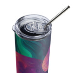 French Bulldog Stainless Steel Tumbler - Another World - Image 2